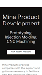 Mobile Screenshot of minaproducts.com